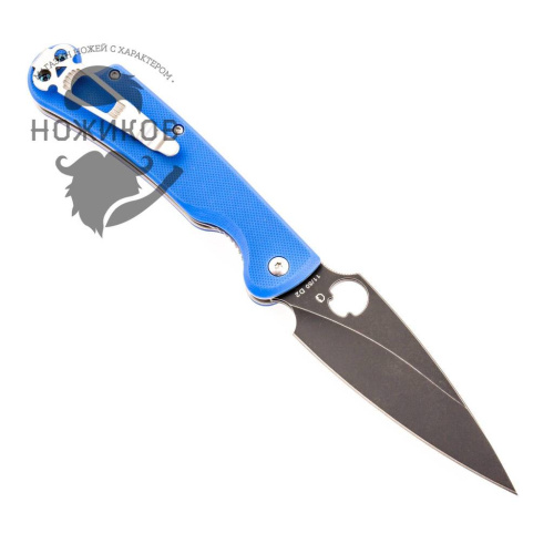 Складной нож Daggerr Sting Blue G10 Blackwash фото 5 Складной нож Daggerr Sting Blue G10 Blackwash фото 5