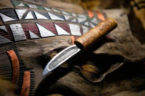 3810 Mansi-Era Традиционный Якутский нож фото 15