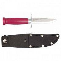 Туристический нож Mora Нож с фиксированным лезвием Morakniv Scout 39 Safe Cerise