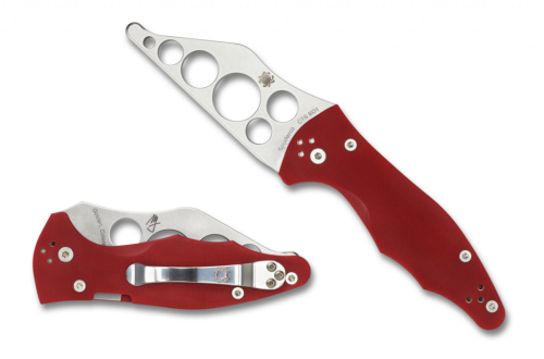Складной нож Spyderco Yojimbo 2 Red Trainer - 85TR2 фото 6 Складной нож Spyderco Yojimbo 2 Red Trainer - 85TR2 фото 6