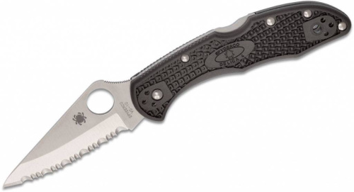 Складной нож Spyderco Delica 4 - 11SBK фото 6 Складной нож Spyderco Delica 4 - 11SBK фото 6