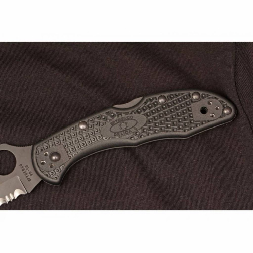 Складной нож Spyderco Delica 4 - 11PSBBK фото 15 Складной нож Spyderco Delica 4 - 11PSBBK фото 15