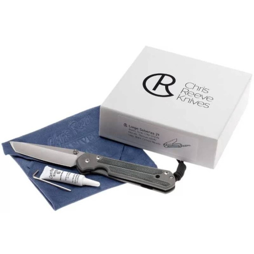 Складной нож Chris Reeve Large Sebenza 21 Tanto фото 2