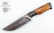 Охотничий нож Noname из Дамаска №61