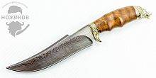 Туристический нож Noname из Дамаска №57