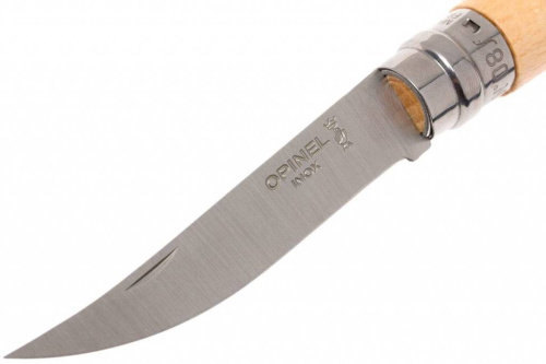 504 Opinel №8 VRI Folding Slim Beechwood фото 9