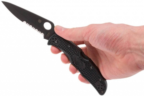 Складной нож Spyderco Delica 4 - 11PSBBK фото 5 Складной нож Spyderco Delica 4 - 11PSBBK фото 5