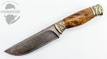 Охотничий нож Noname из Дамаска №75
