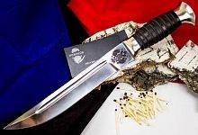 Военный нож Кузница Семина Пластунский кованый нож Казак