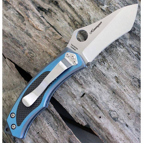 435 Spyderco Vrango201TIBLP фото 3 435 Spyderco Vrango201TIBLP фото 3