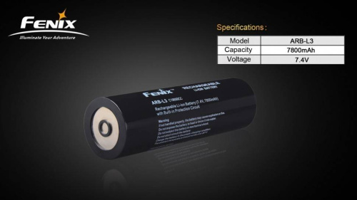 Fenix Аккумулятор для RC40 7800 mAh фото 2 Fenix Аккумулятор для RC40 7800 mAh фото 2