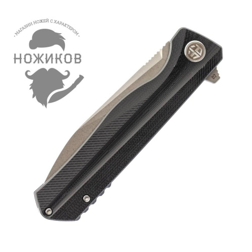 Складной нож Petrified Fish 818 Black фото 2