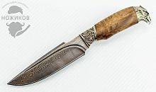Охотничий нож Noname из Дамаска №76