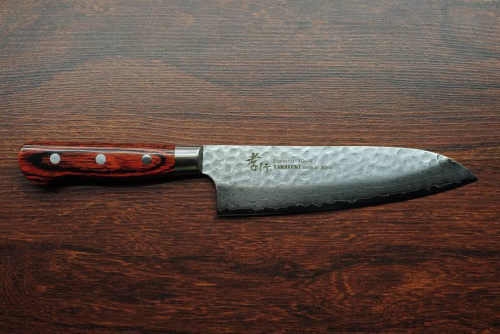 2011 Sakai Takayuki Нож Сантоку 180 мм фото 5